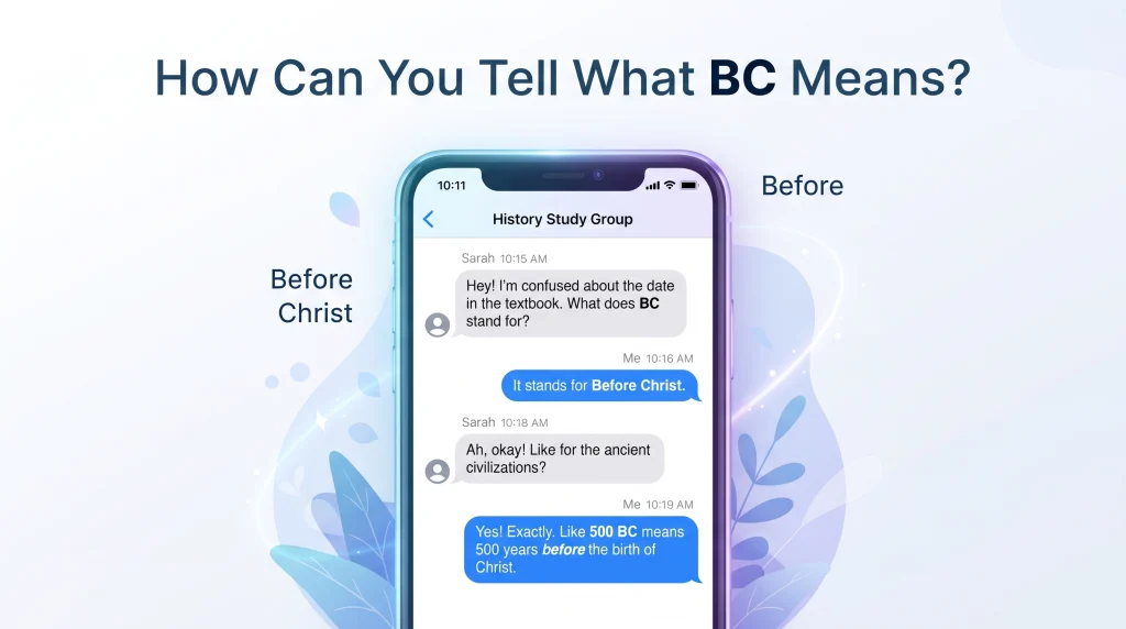 How Can You Tell What BC Means