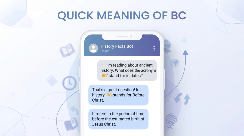 Quick Meaning of BC
